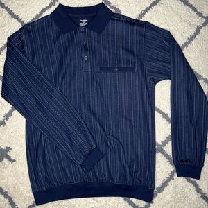 David Taylor Collard Long Sleeve Sweater
